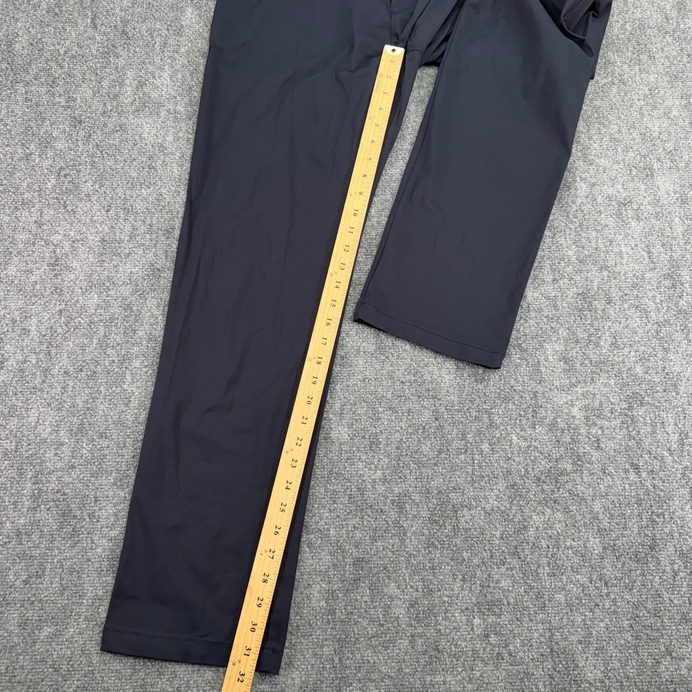 Twillory Pants Men 36x34 (Fit 36x31.5) Navy Trim Fit Technical Fabric Stretch - Picture 10 of 16